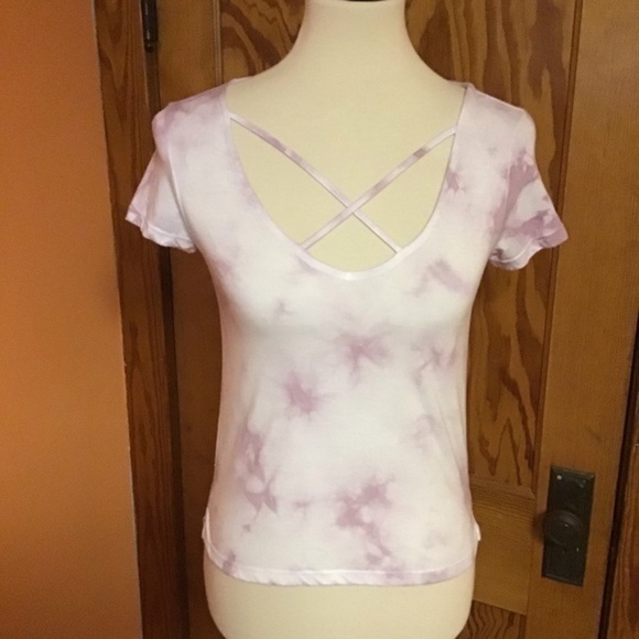3 for 20 $ bundle Aeropostale hippie chic boho tye dye crop top - Picture 2 of 8